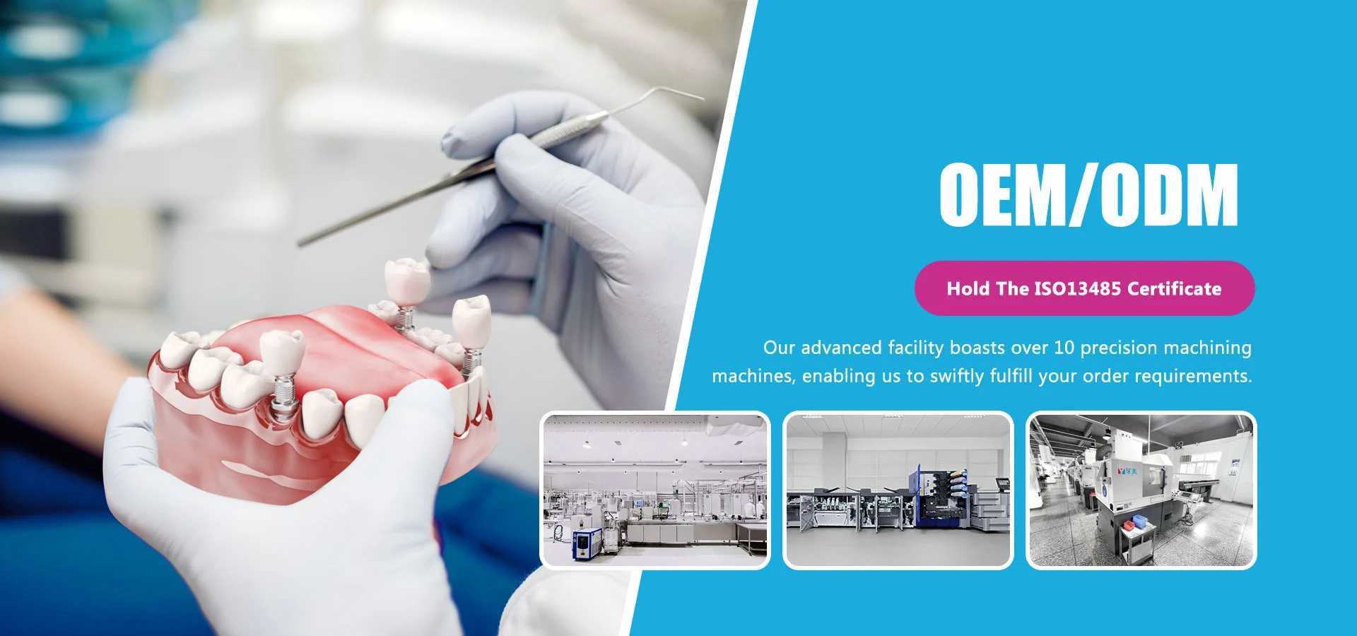 Nhà cung cấp linh kiện cấy ghép nha khoa